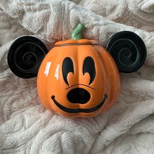 🧡SOLD🧡NEW Disney Mickey Mouse Pumpkin Canister